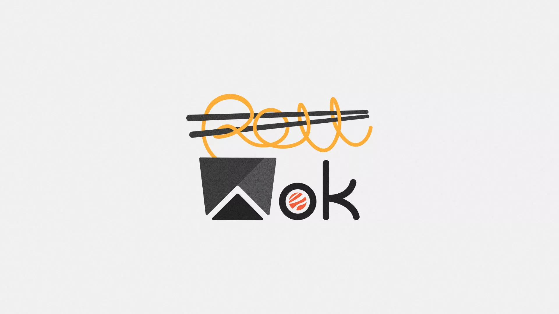 Разработка логотипа в Кузнецке для суши-бара «Roll Wok Club» Разработка логотипа в Кузнецке для суши-бара «Roll Wok Club»