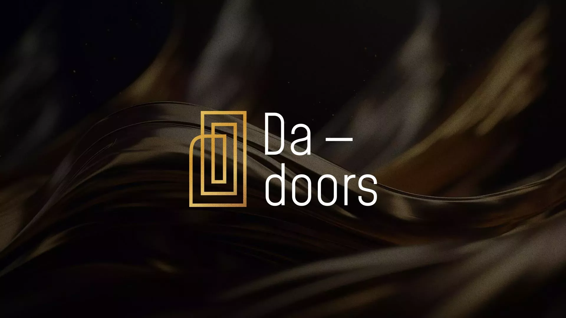 Разработка логотипа для компании «DA-DOORS» в Кузнецке